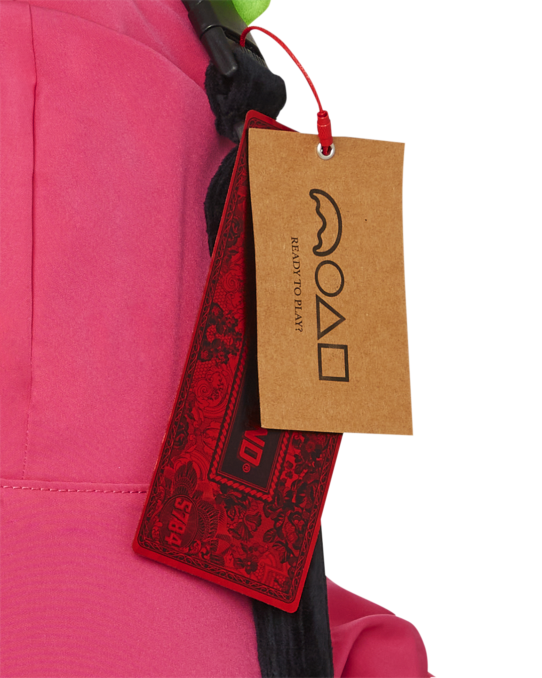 SQUID GAME COLLAB PINK SOLDIERS BEAR BACKPACK