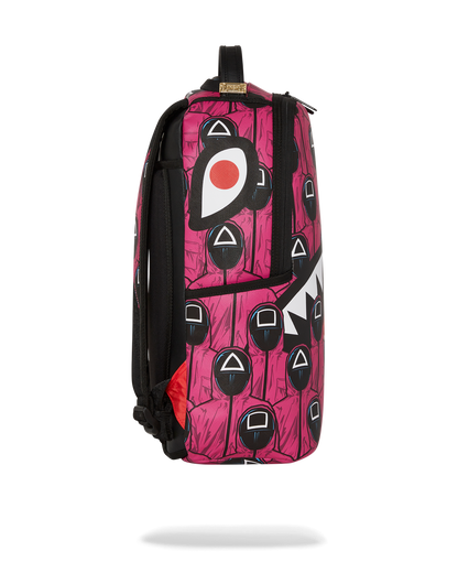 SQUID GAME COLLAB FRONT MAN & PINK GUARD SHARKS BACKPACK