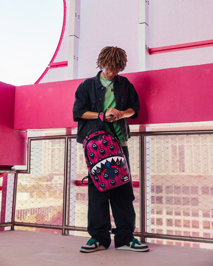 SQUID GAME COLLAB FRONT MAN & PINK GUARD SHARKS BACKPACK