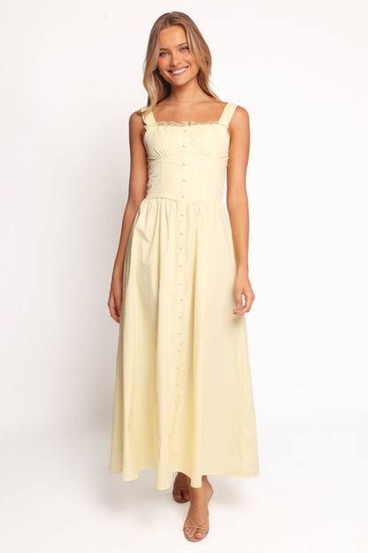 Bellus Maxi Dress - Yellow