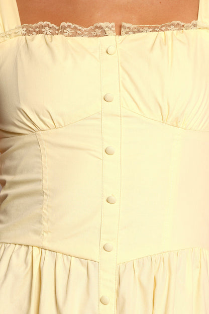 Bellus Maxi Dress - Yellow