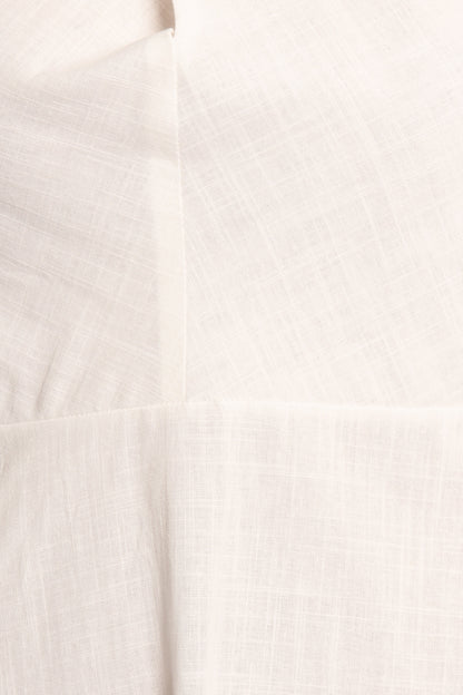 Betsy Halterneck Mini Dress - White