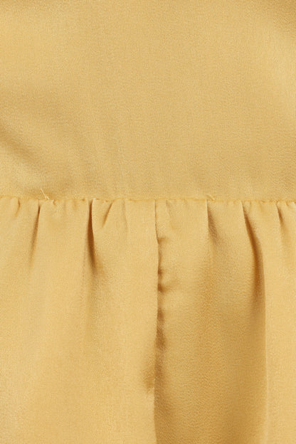 Billie Romper - Honeysuckle Yellow