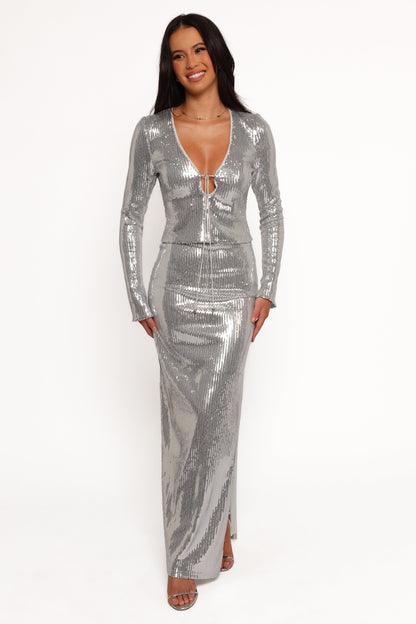 Blaise Skirt - Silver