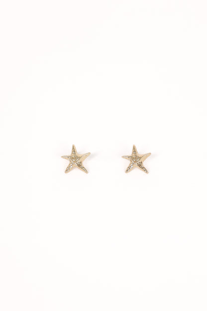 Bliss Starfish Earrings - Gold
