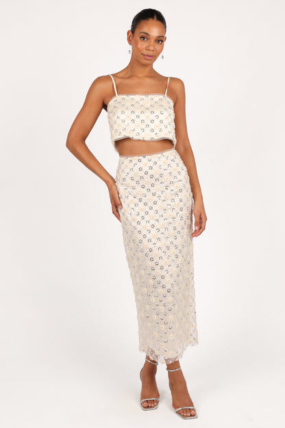 Bottega Two Piece Set - Cream