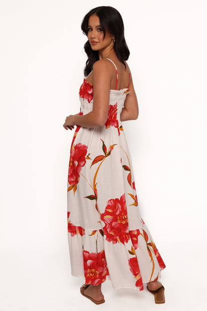 Bridger Maxi Dress - Scarlet Rose