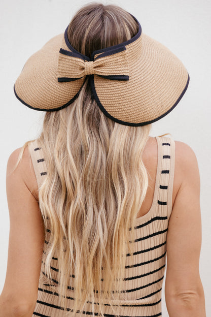 Brigid Hat - Tan/Black