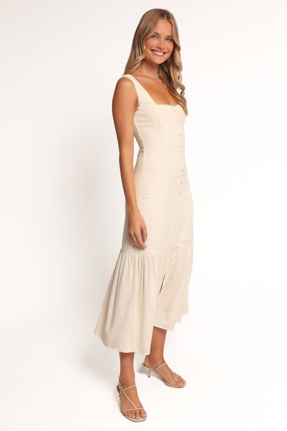 Brisa Maxi Dress - Cream