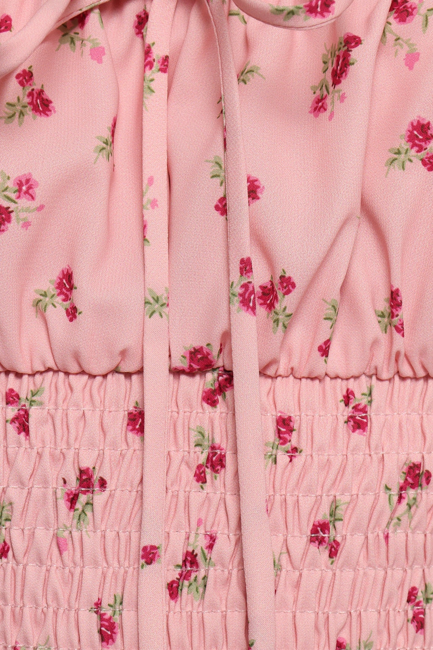 Bronte Midi Dress - Pink Floral