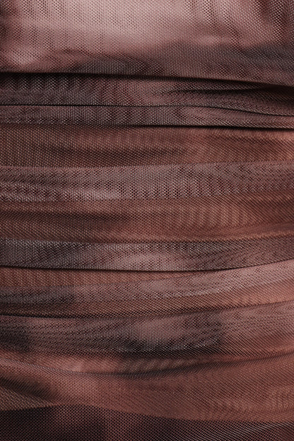 Byron Off Shoulder Top - Brown