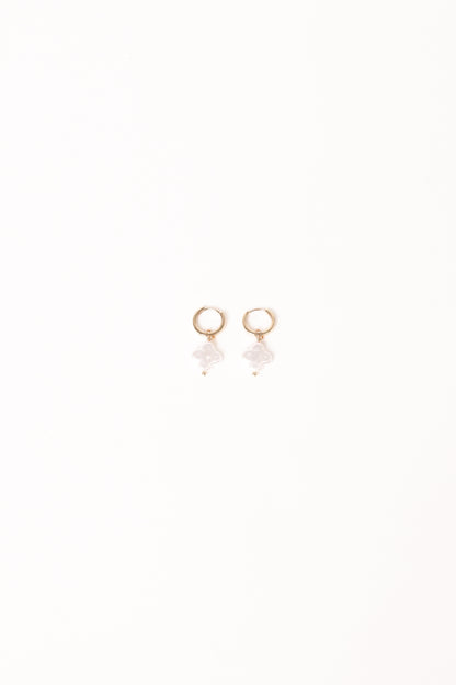 Kieran Earrings - Gold/Pearl