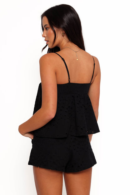 Calla Short Set - Black