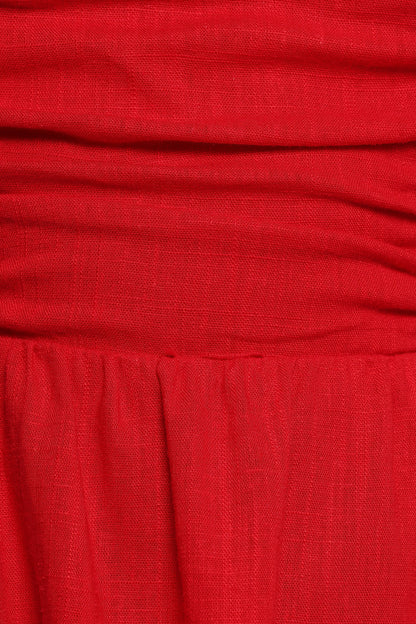 Callia Mini Dress - Red