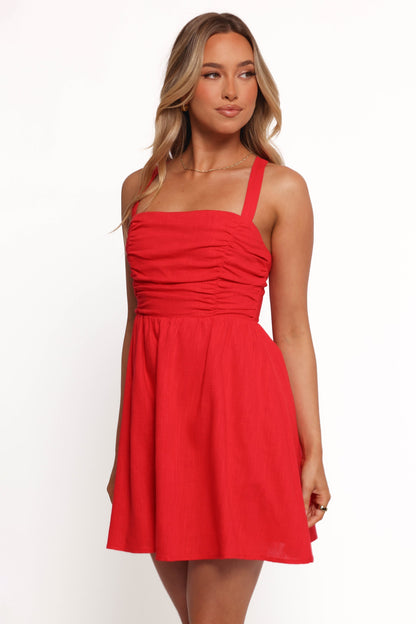Callia Mini Dress - Red