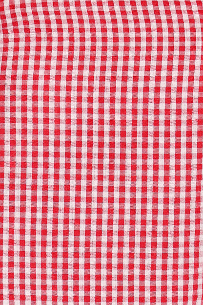 Callum Short Set - Red Gingham