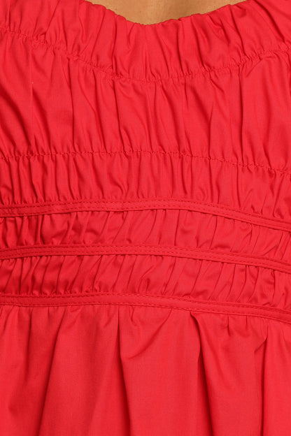 Camilla Maxi Dress - Red