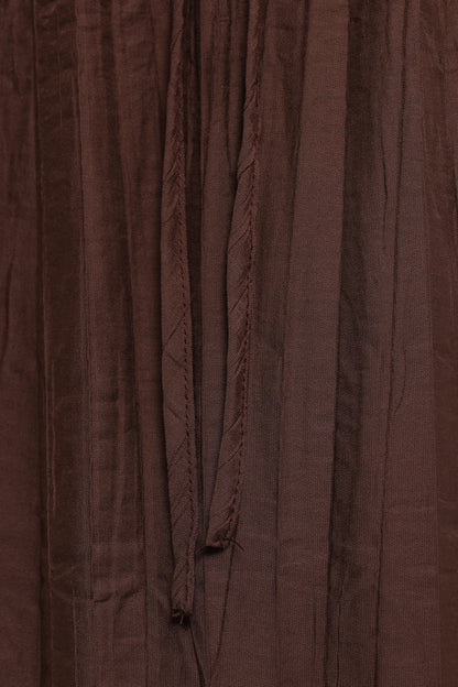Captie Skirt Set - Chocolate Brown