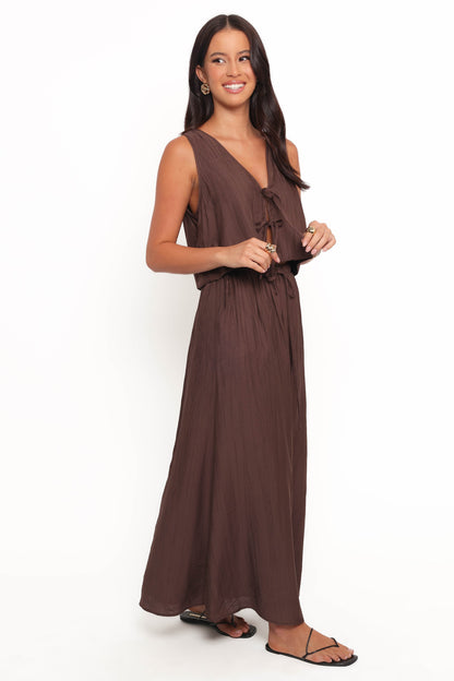 Captie Skirt Set - Chocolate Brown