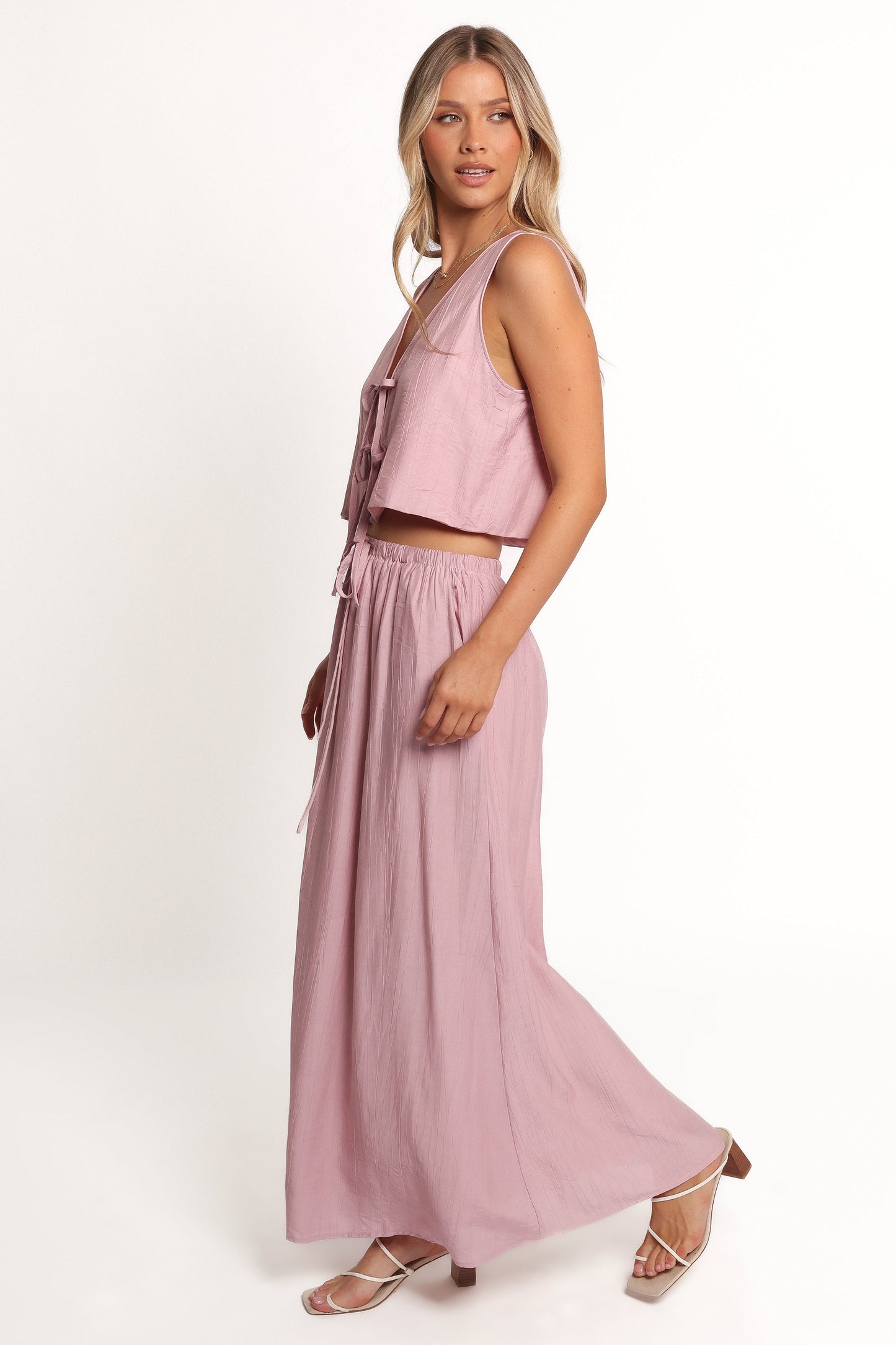 Captie Skirt Set - Pink