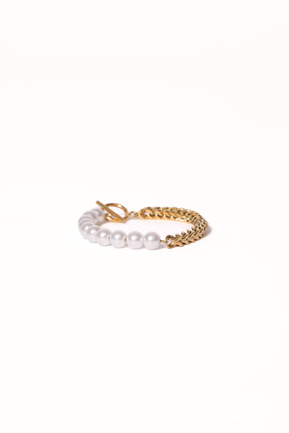 Cascais Bracelet - Gold/Pearl