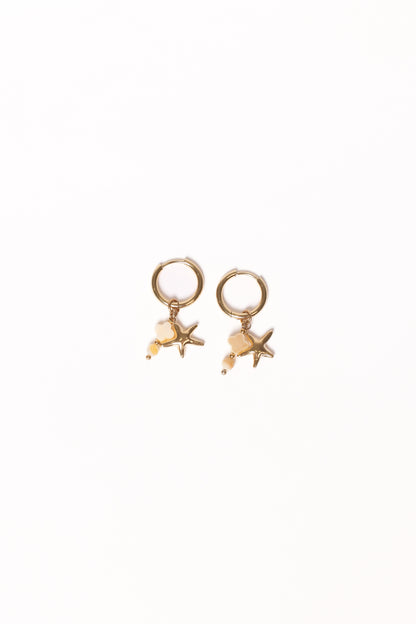 Catania Charm Earrings - Gold