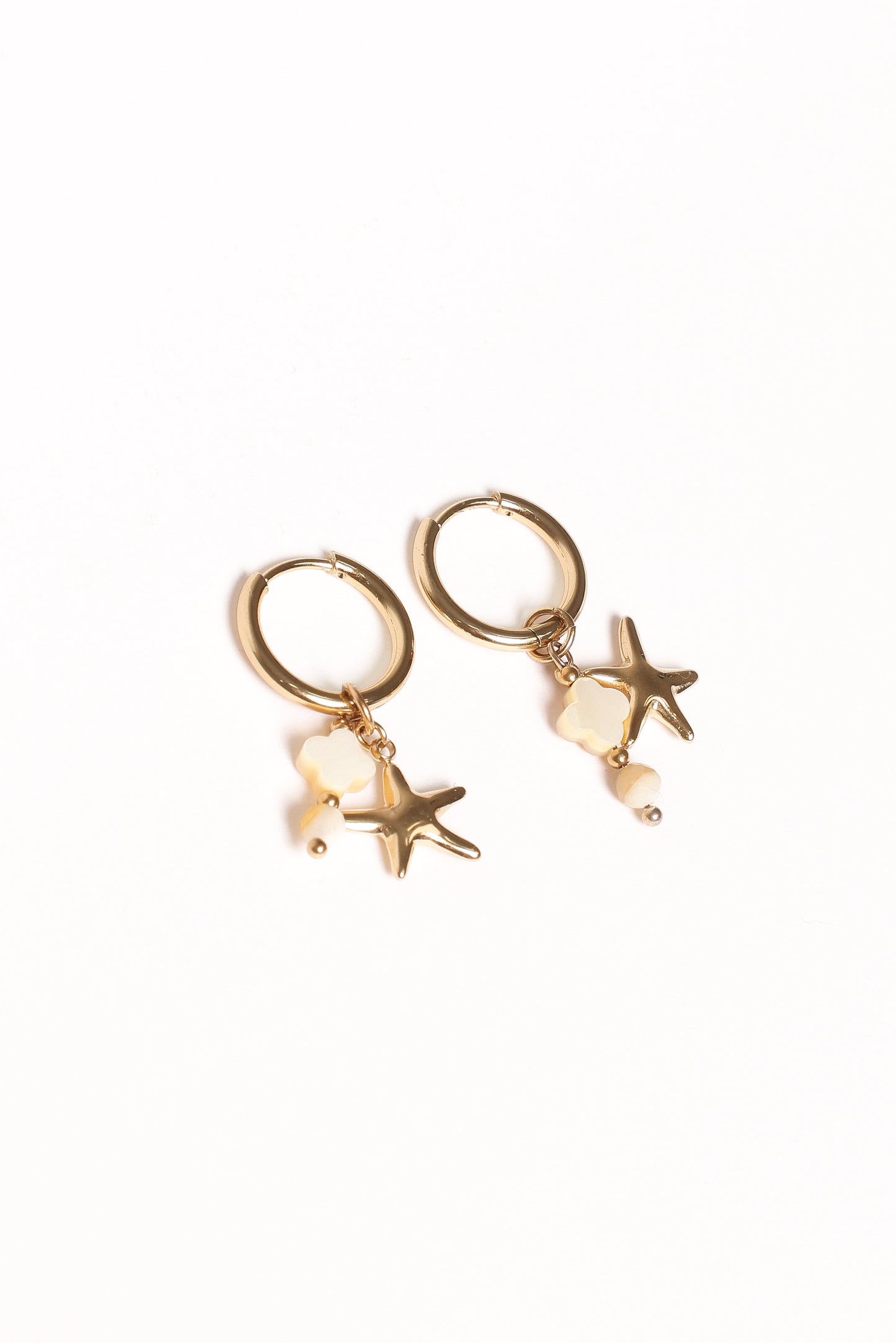 Catania Charm Earrings - Gold