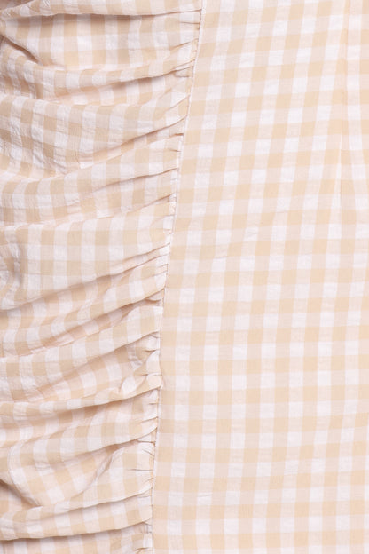 Catania Mini Dress - Beige