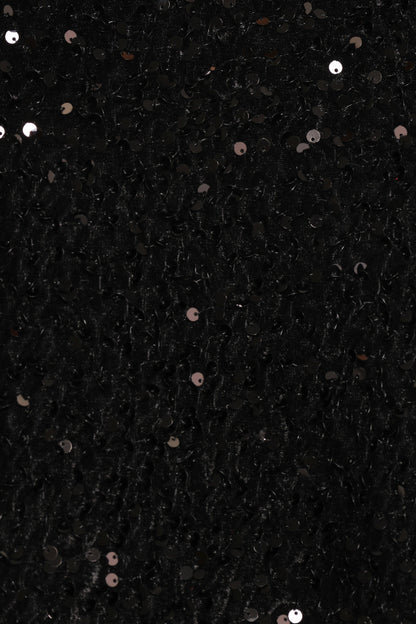 Celesti Sequin Top - Black