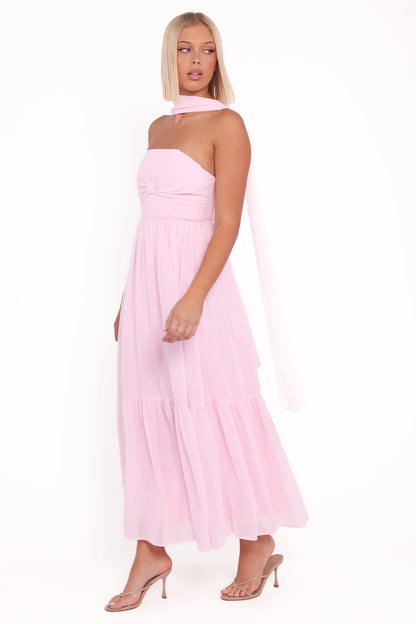 Celestria Maxi Dress - Pink