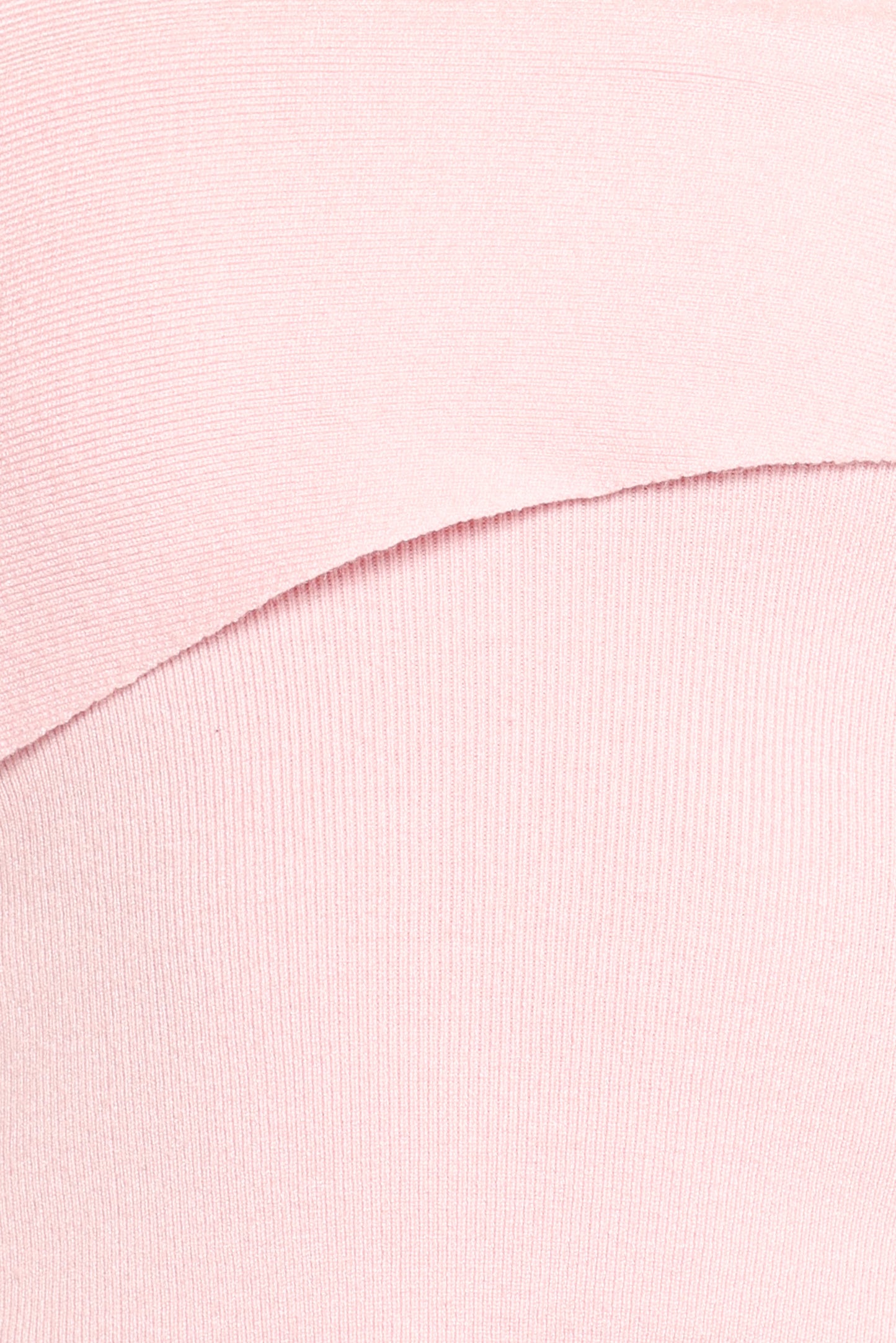 Charama Off Shoulder Knit Top - Pink