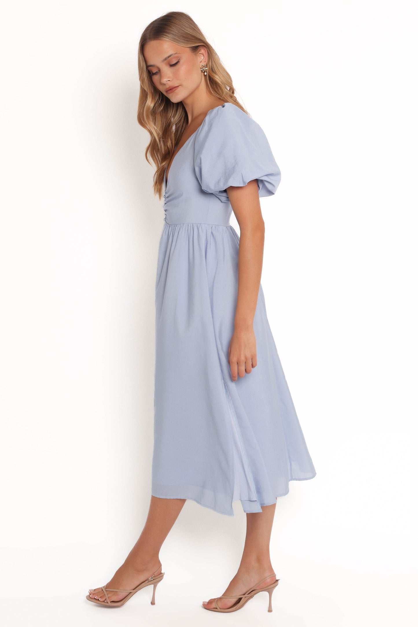 Charley Midi Dress - Blue