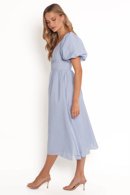 Charley Midi Dress - Blue