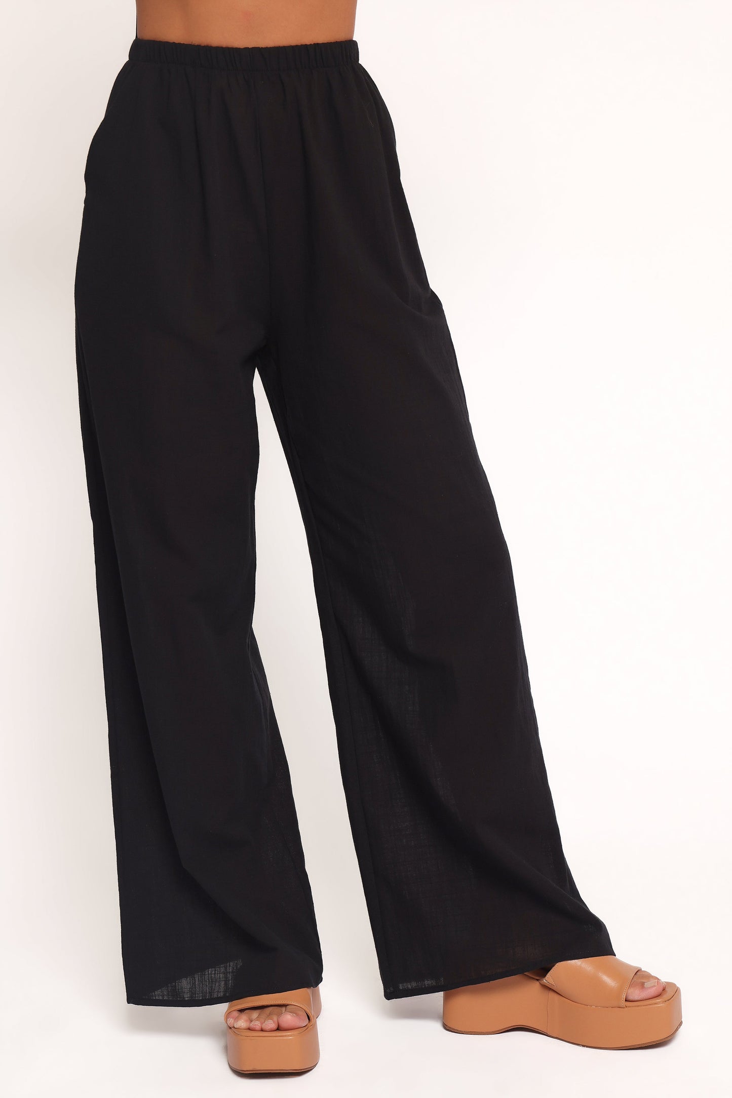 Charlie Strapless Pant Set - Black