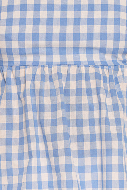 Chatham Top - Blue Gingham