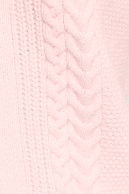 Cherri Single Tie Cardigan - Pink