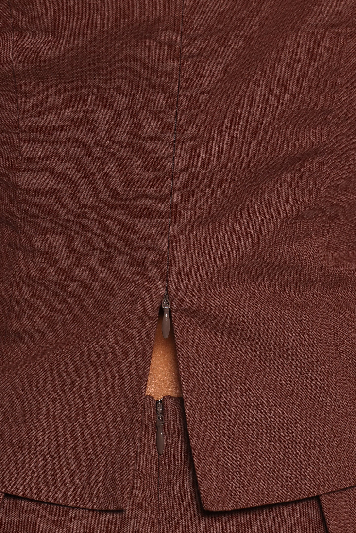 Chiaro Shell Top - Brown