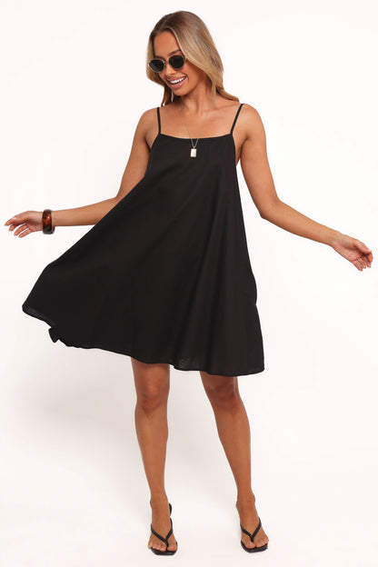 Cloella Mini Dress - Black