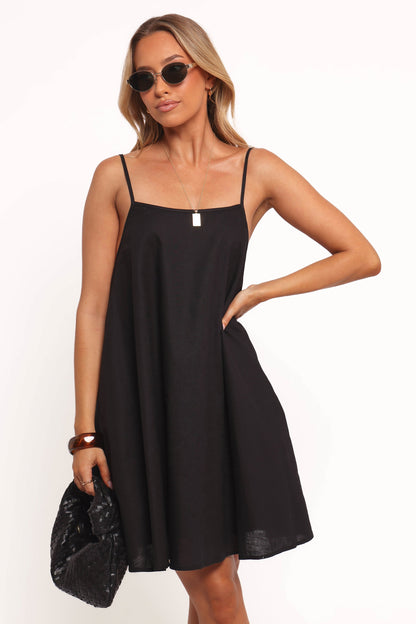 Cloella Mini Dress - Black