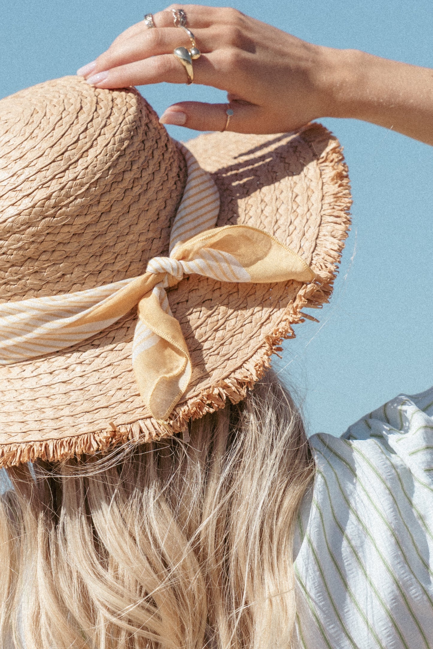 Clover Scarf - Yellow