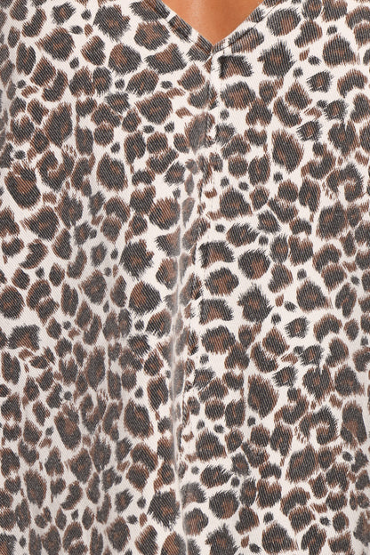 Coleman Mini Dress - Leopard