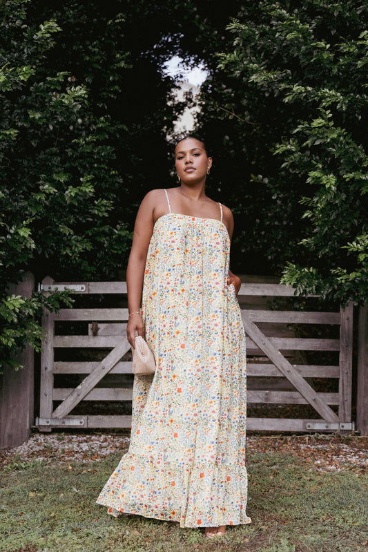 Colette Maxi Dress - Garden Floral