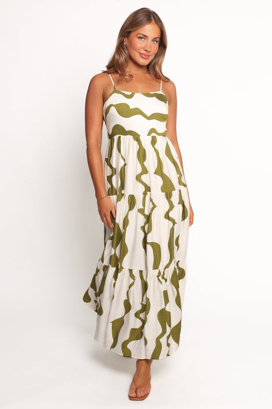Cora Maxi Dress - Green