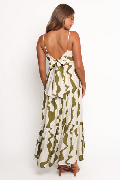 Cora Maxi Dress - Green