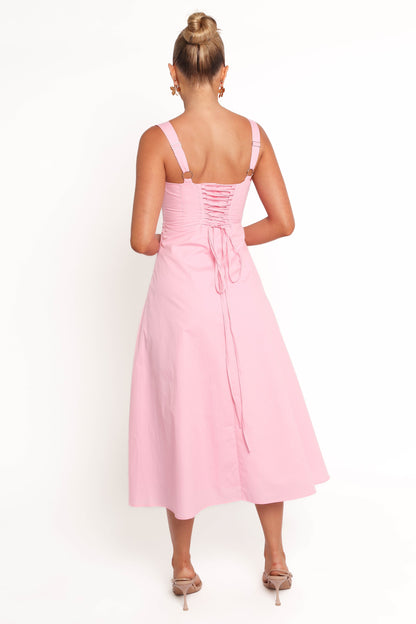 Cosima Midi Dress - Pink