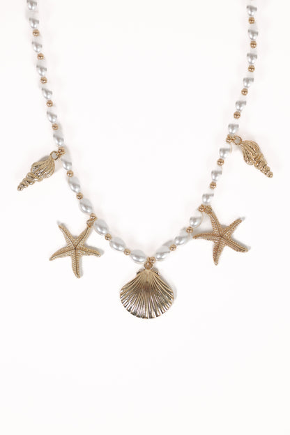 Costa Necklace - Pearl