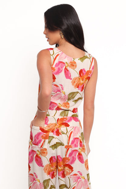 Dahliae Top - Everlyn Print