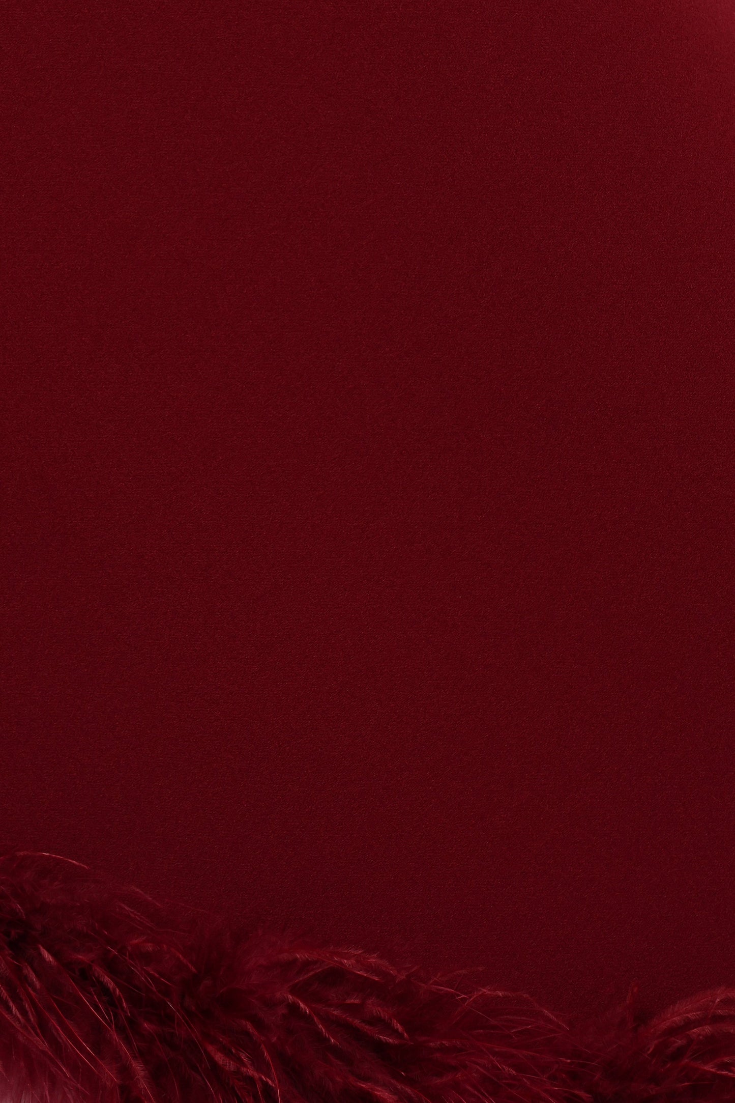 Dame One Shoulder Midi Dress - Deep Wine