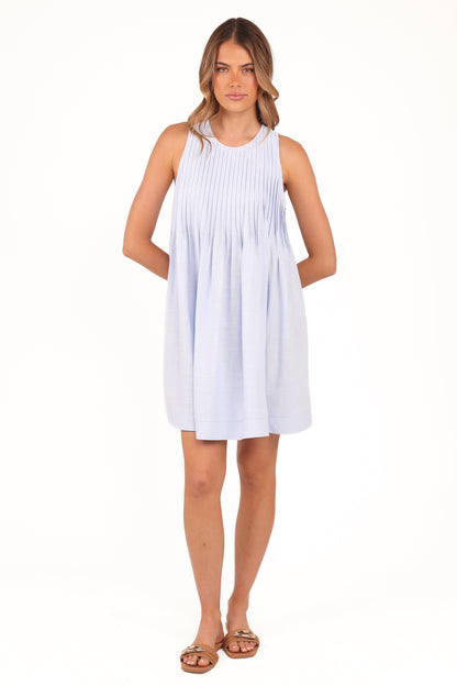 Daniela Mini Dress - Blue