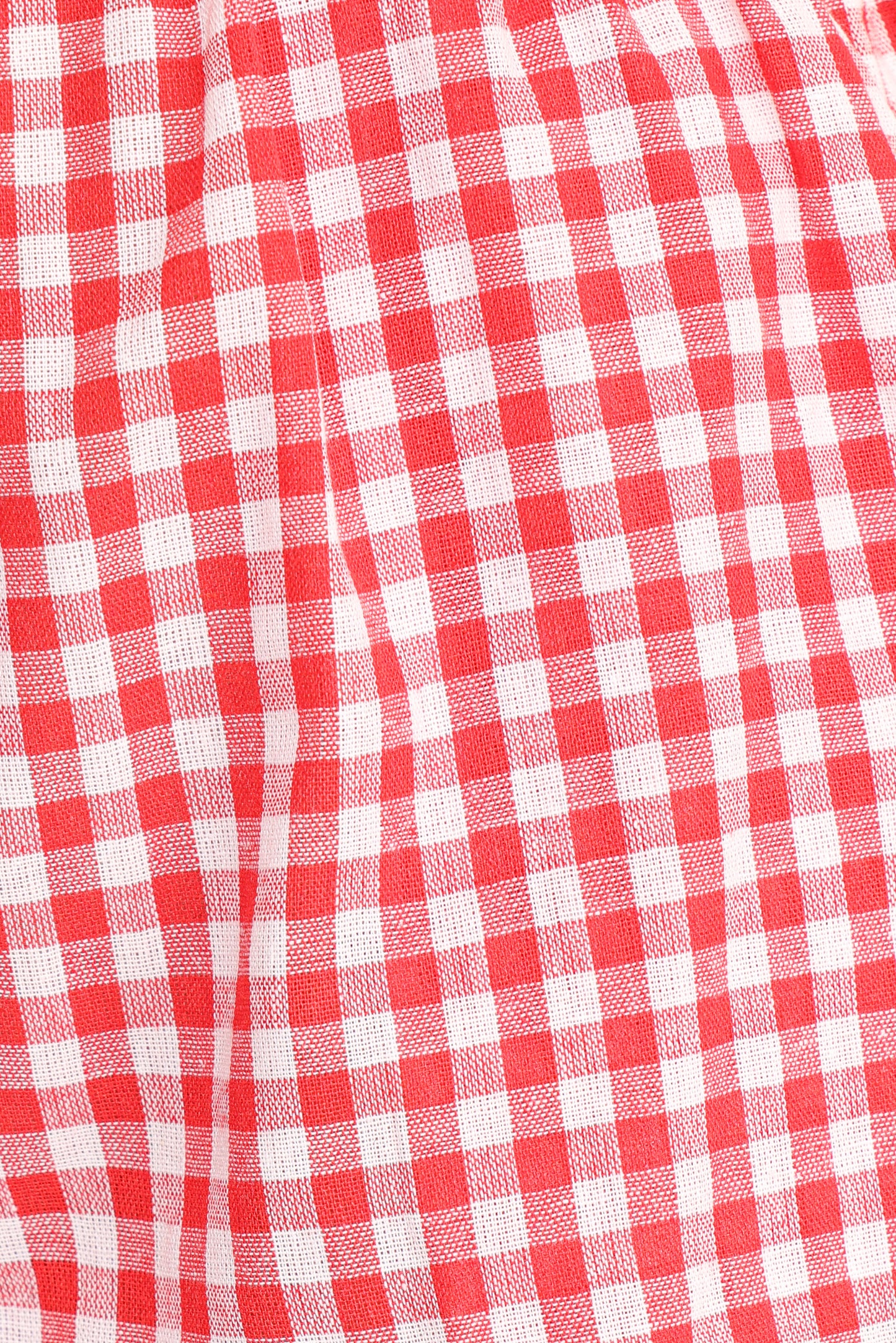 Daphne Short Set - Yellow Red Gingham